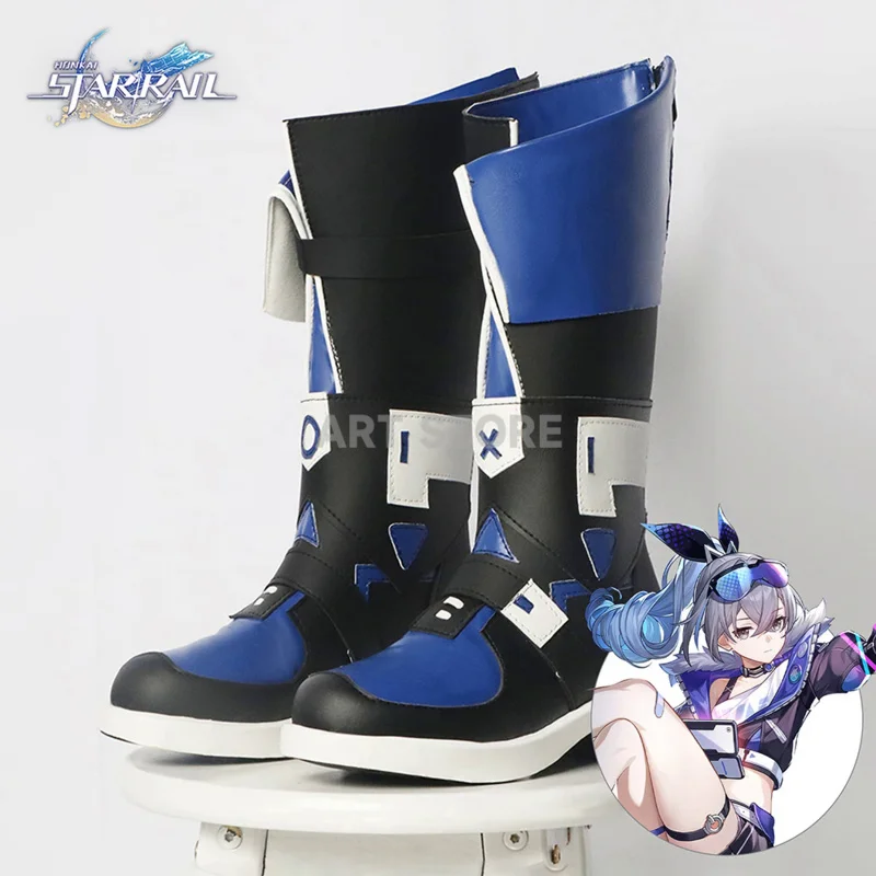 Silver Wolf Cosplay Shoes Game Honkai Star Rail Silver Wolf Cosplay Shoes For Comic Con Halloween Costumes Shoes For Women
