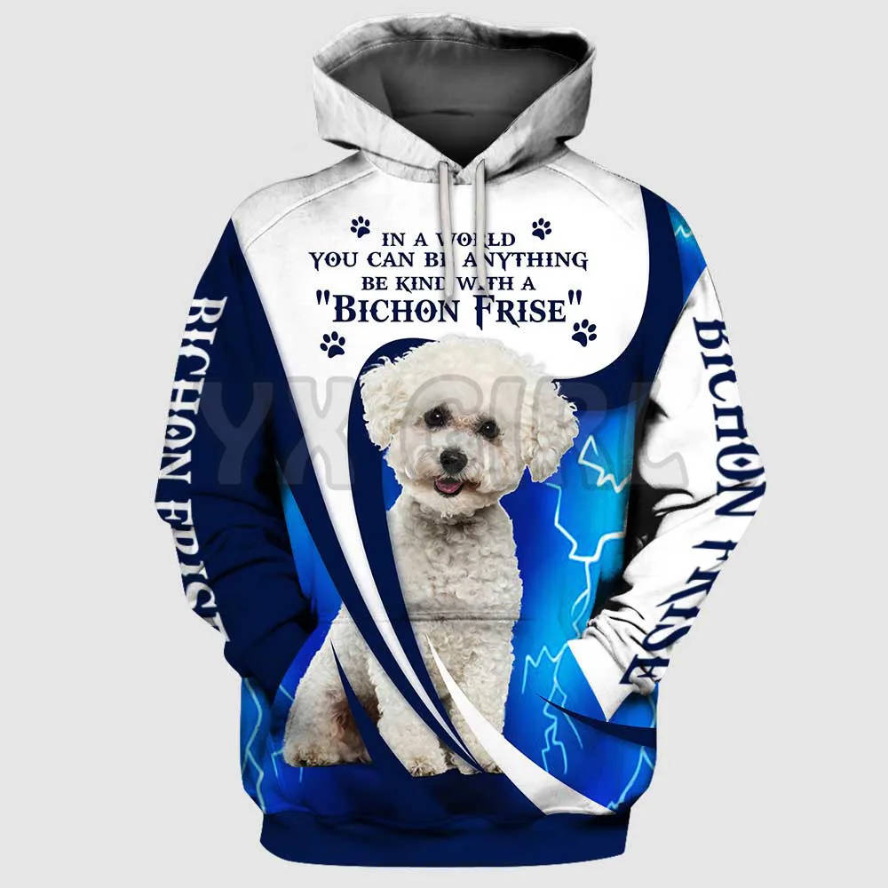 Be Kind With A Golden Retriever 3D Printed Hoodies  Unisex Pullovers Funny Dog Hoodie Casual Street Tracksuit