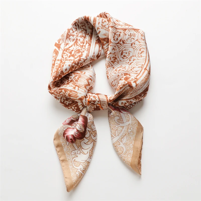 Satin Scarf Print Headband, Christian Dior Hair Scarf