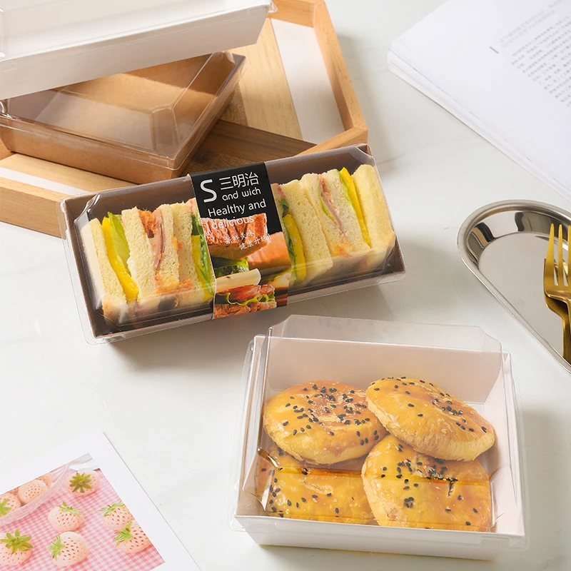 20PCS Disposable Bento Box for Restaurants, Shopping Malls