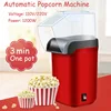 Automatic Popcorn Machine Home Small Electric Popcorn Popper Machine Fully Automatic Children's Popcorn Machine For Home Kitchen 2