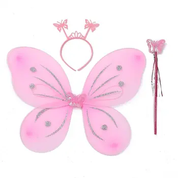 Fairy Wings & Wand Dress-Up Set