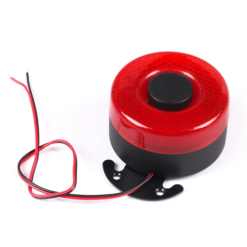 

Car Reverse Beeper Horn 12V 24V Auto Warning Back Up Reversing Alarm Speaker Buzzer Siren with Light