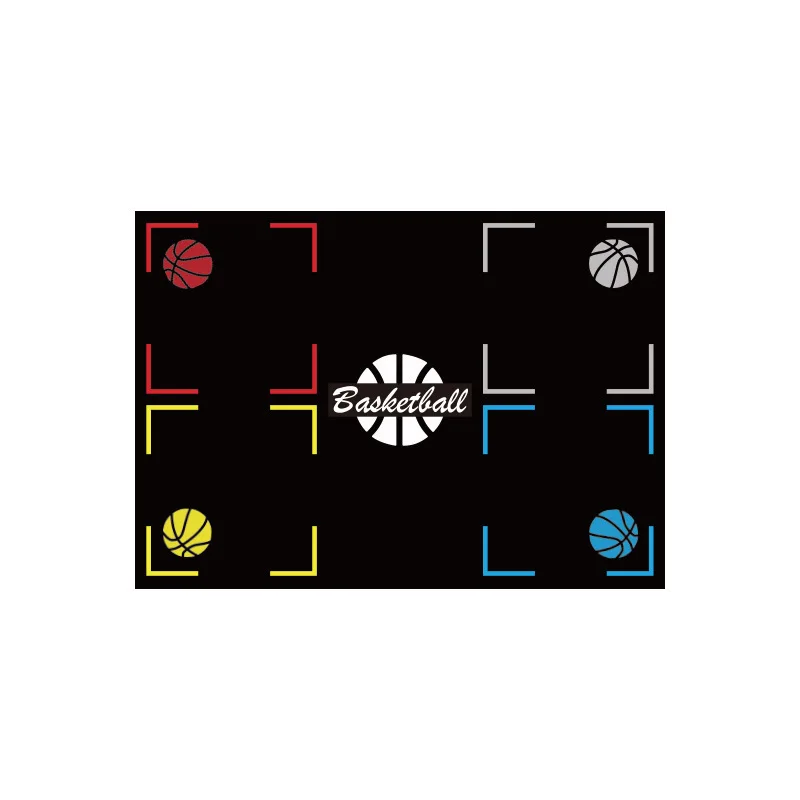Floor Mat VIKAMA 1PC Dribble Training Basketball Steps Dialgae Mud Mat