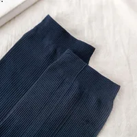 10 paires de chaussettes en soie glacée pour hommes, chaussettes Ultra-fines d'été et de printemps, chaussettes d'affaires solides, respirantes et douces, chaussettes en Fiber de bambou à la cheville 5