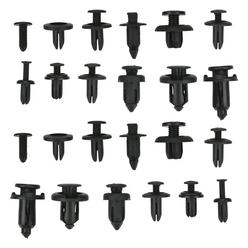 190 stücke Mischte Auto Fastener Clips Kunststoff Fastener Rivet Clips Auto  Push-Pin Niet Trim Clips