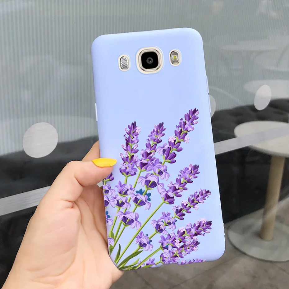 Floral Print Soft TPU Silicone Phone Case – Cute and Durable Back Cover
