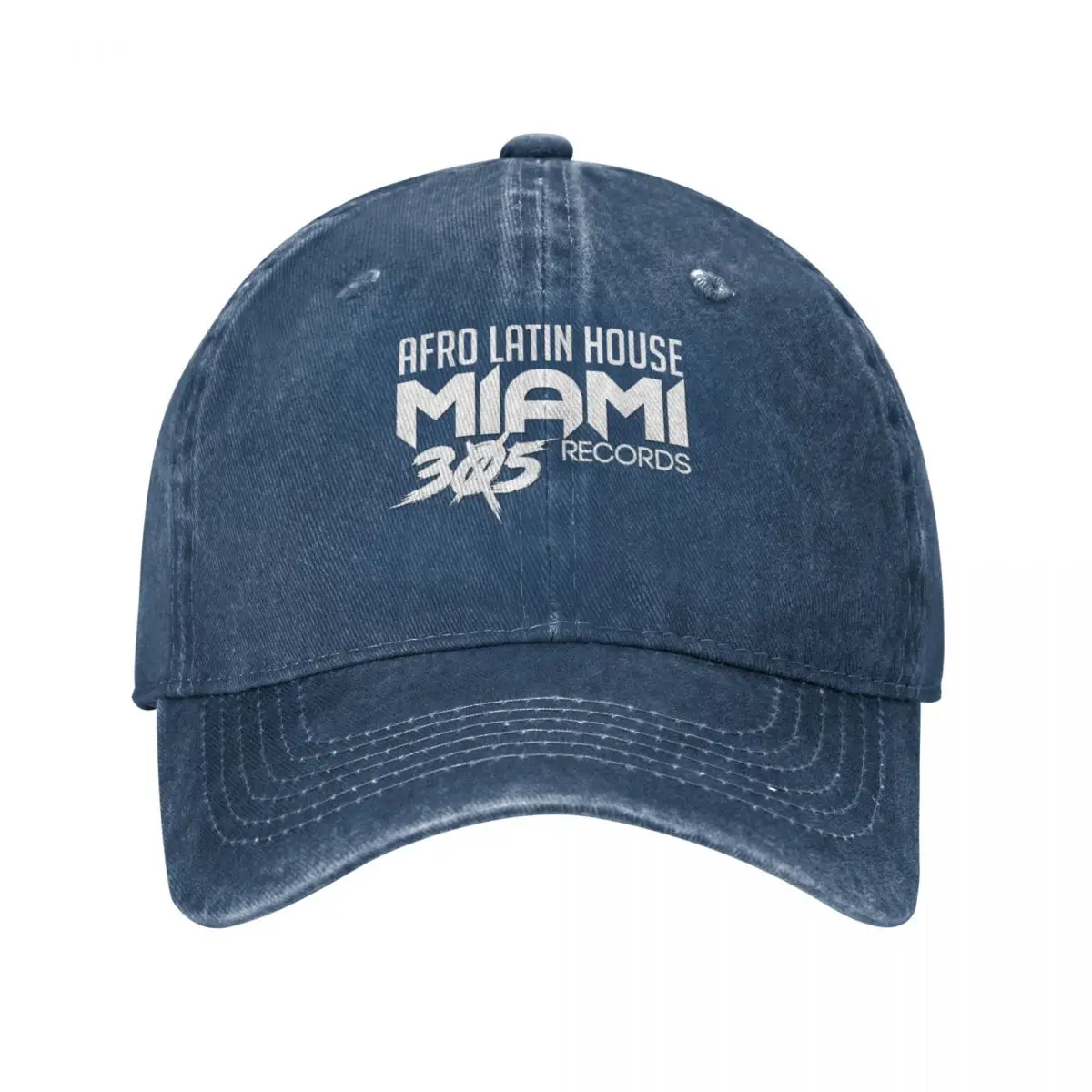 

Miami 305 Records - AFRO LATIN HOUSE Baseball Cap Hat Man Luxury Fashion Beach Hats Man Women'S