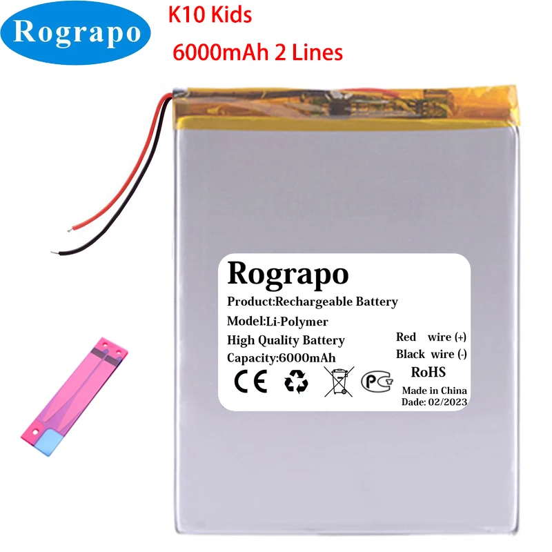 Nuovo 3.8V 6000Mah 2880159 3080159 3080150 K10 Kids Bambini Bambini Tablet Pc Batteria