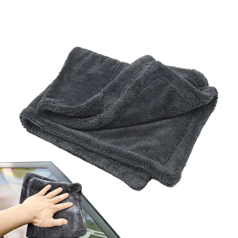 

Microfiber Car Wash Towel Fast Drying Auto Cleaning Soft Cloth High Water Absorption Seamless Water Towel Car Wash Accessories