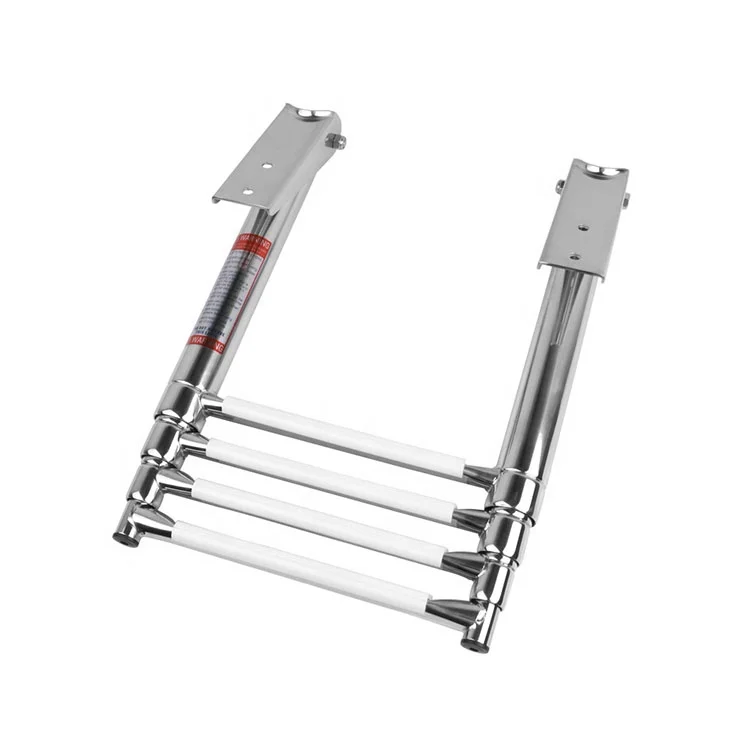 Telescoping Extendable Ladder Transom Diving Ladder Boat Boarding