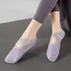 Anti-Slip Yoga Socks for Women - Breathable Backless Grip Socks for Ballet, Pilates, Barre & Dance Non-Skid Sports Socks 3