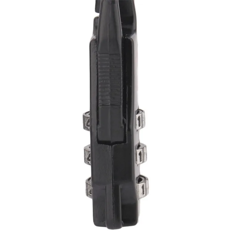 Portable Alloy Mini Lock Padlock Outdoor Travel Luggage Zipper Backpack Handbag Safe Anti-theft Combination Code Number Lock