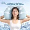 1 Pc The Cloud Orthopedic Memory Foam Pillow- Washable Cover 1