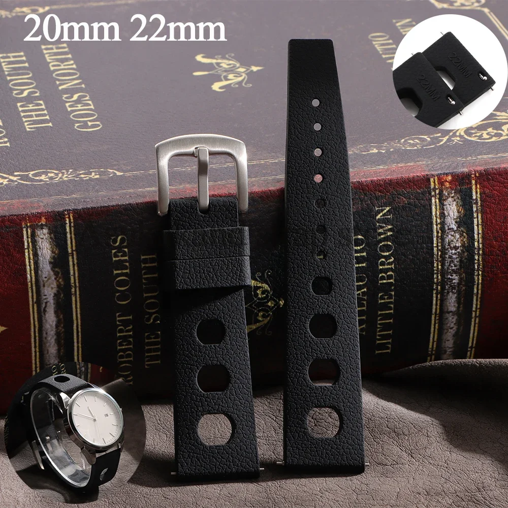 Innovative Tropical Rubber Watch Strap with Quick Release