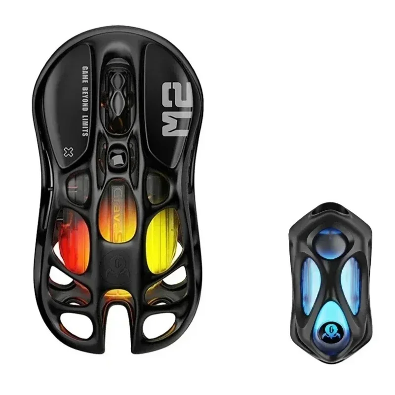 

Беспроводная мышь Gravity Planet M1, трехрежимная, из магниевого сплава, срок службы батареи 200h, датчик Paw3395, подходит для малого и среднего размеров