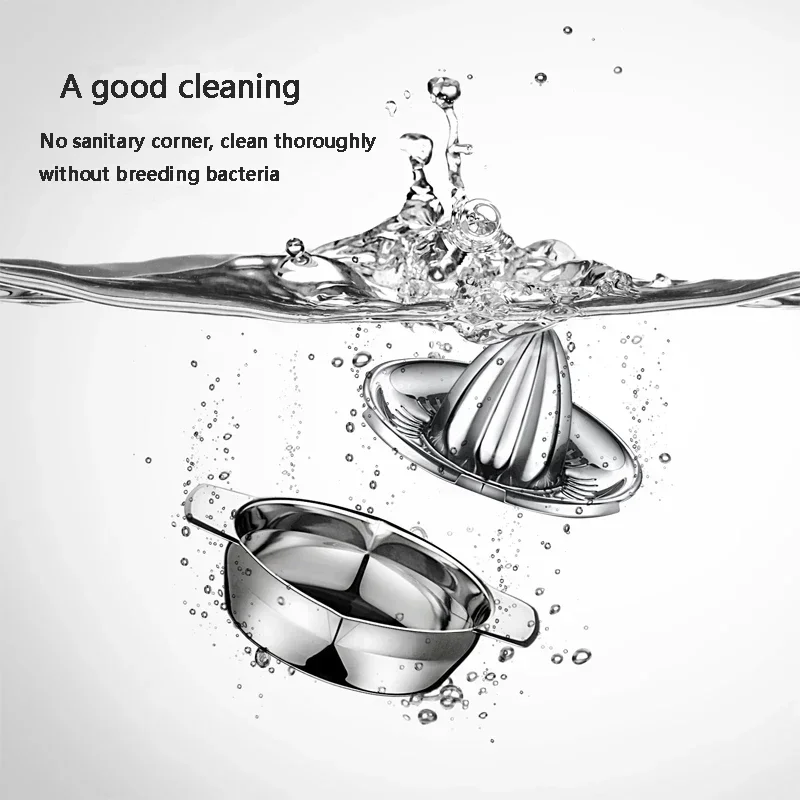 Fruit Juicer 304 Stainless Steel Fruit Lemon Orange Juicer Household Small Creative Juicer Portable Manual