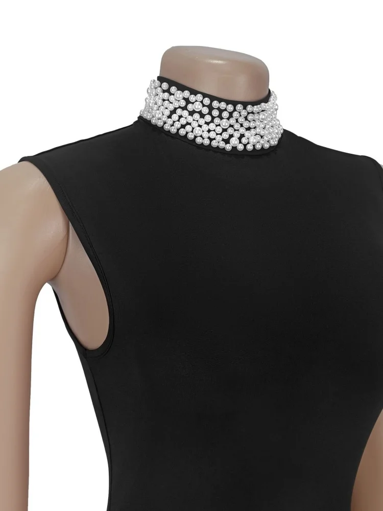 Wmstar Two Piece Set Women Wholesale European American Fashion with Pleated Stitching Slimming Style Featuring Bubble Beads