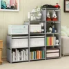 Bookshelf Simple Book Storage Rack Bookcase Debris Shelf Multi-layer Closet Organizer Living Room Easy Assembly Bookcase Storage 1