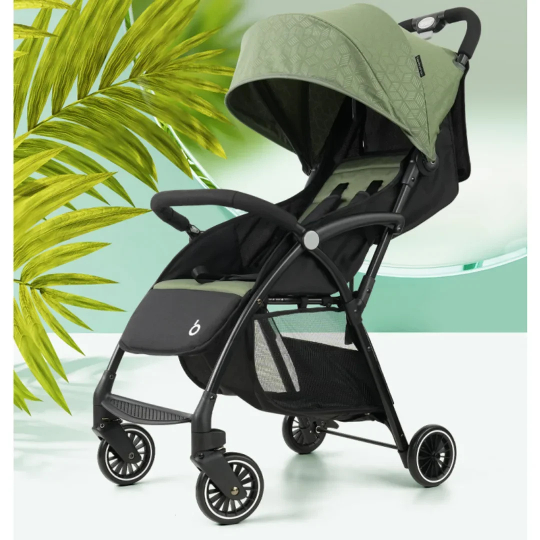 

Baby Strollers Lightweight Portable Foldable Shock-absorbing Four-wheel Handcart for 0-3 Year Old Baby Strollers