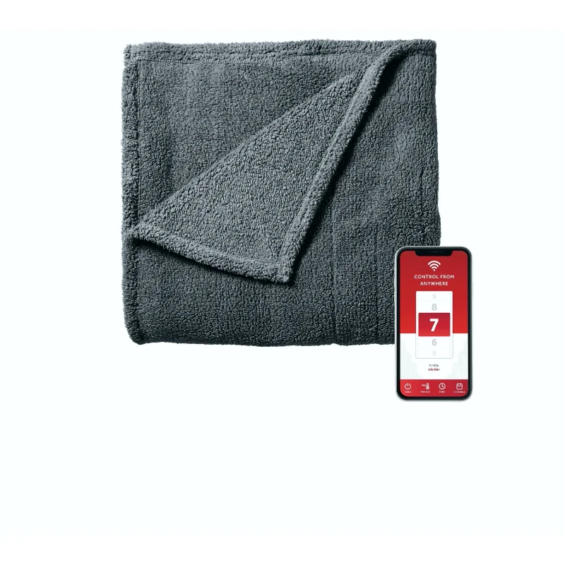 

Sunbeam WiFi Electric Blanket heated blanket , Twin Size