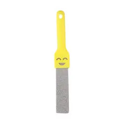 Pumice Stone Cleaning Stick for Stain and Rust Removal in Bathrooms (Yellow)