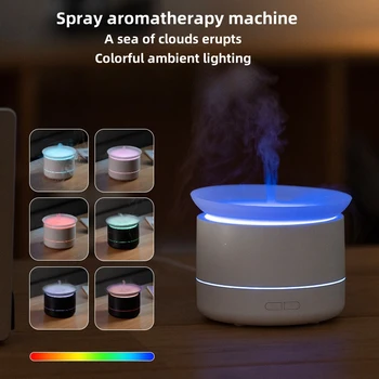 Simulated Fog Aromatherapy Machine Home Office USB Plug in Colorful Atmosphere Light Essential Oil Aromatherapy Humidification 1