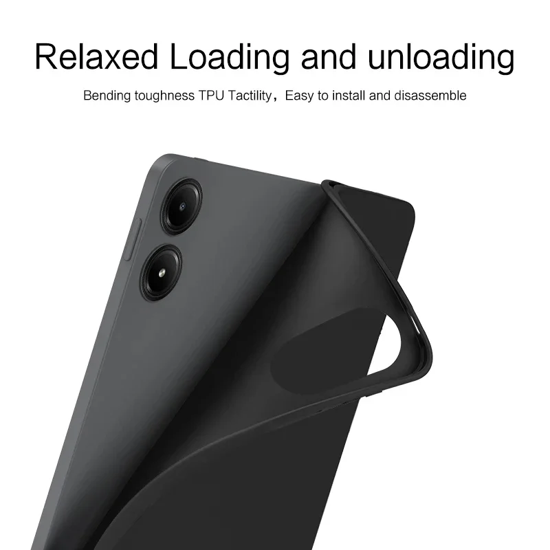 Durable Soft Silicon Protective Case for Xiaomi Redmi Pad Pro 2024 - 12.1 Inch