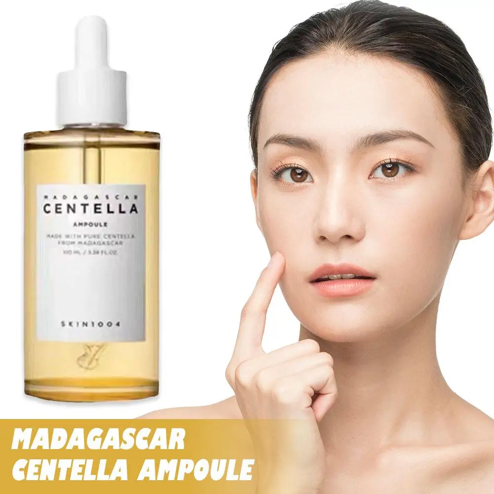 Centella Hyaluronic Waterproof Sunscreen Moisturizing Toner Calming Brightening Face Serum Capsule Ampoule Skin Care Set 4
