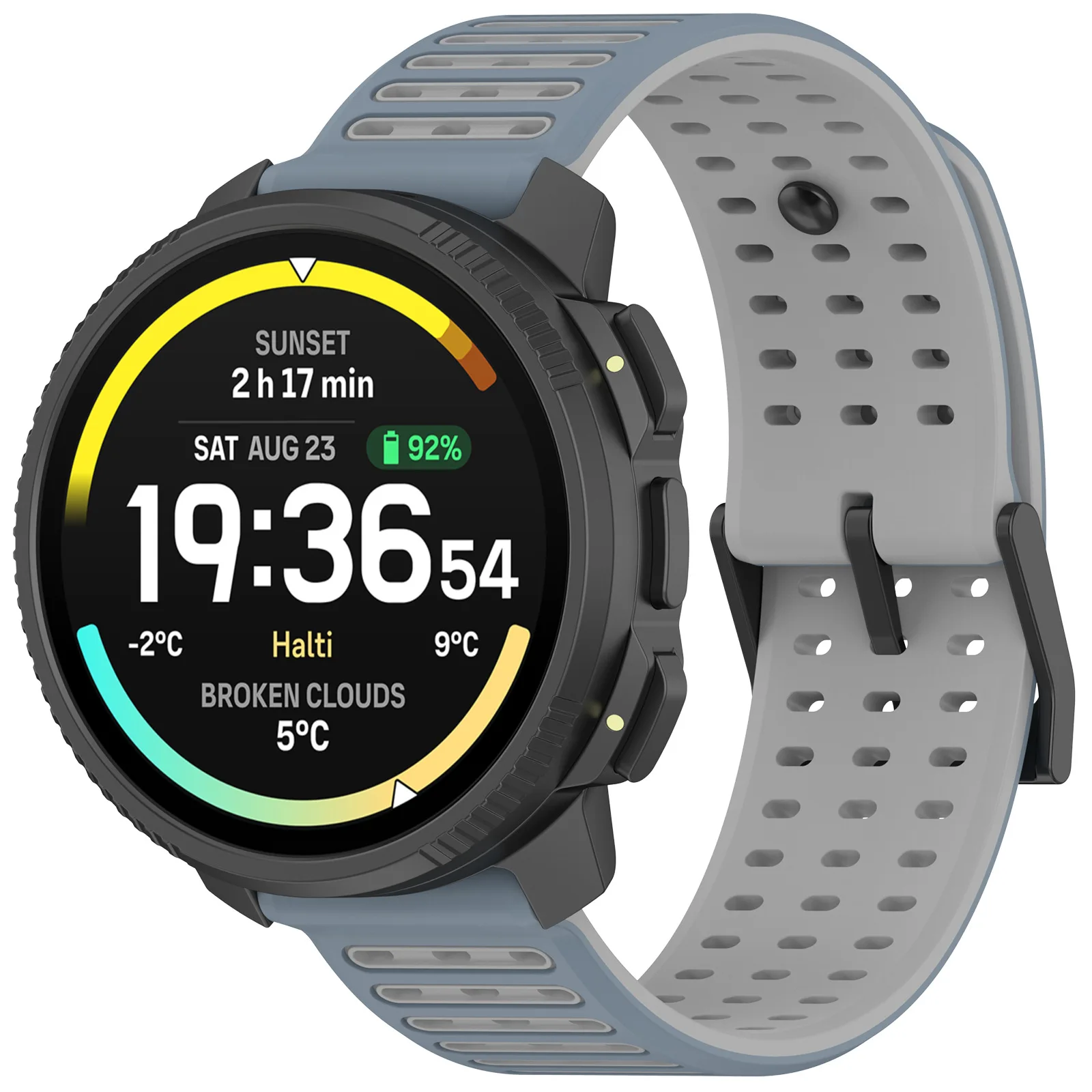 Premium 22mm Silicone Replacement Watch Band - Versatile Wristband Bracelet