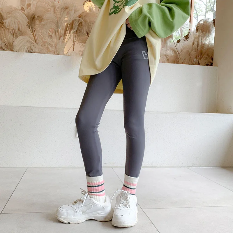 Kids Girl Elastic Leggings Fall Spring Teen Girls Outfit Skinny 8 10 12 13  14 years