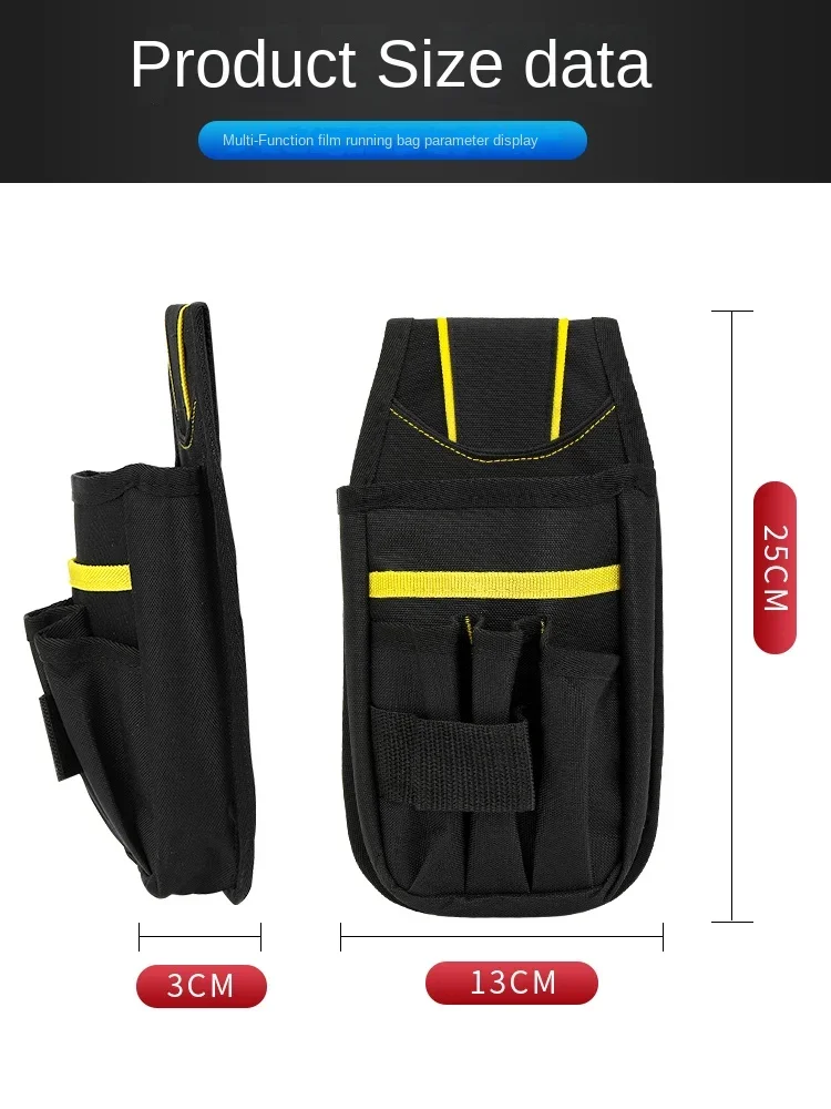 Professional Vinyl Film Wrapping Tool Bag Waterproof Oxford Cloth Utility Waist Belt Pouch Car Window Tint Scraper Holder car wrapping tools,automotive film tools