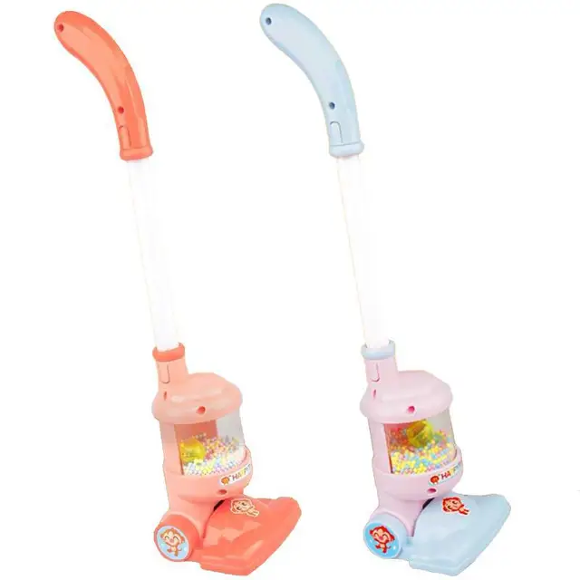 Kids Electric Mini Vacuum Cleaner Simulation Charging Housework Dust Catcher Toy Kids Educational Role Pretend Playing Game 2
