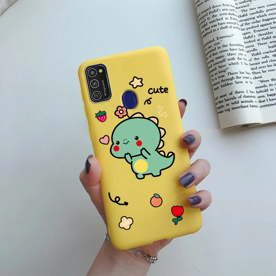 Adorable Cartoon Candy Color TPU Silicone Phone Case Cover