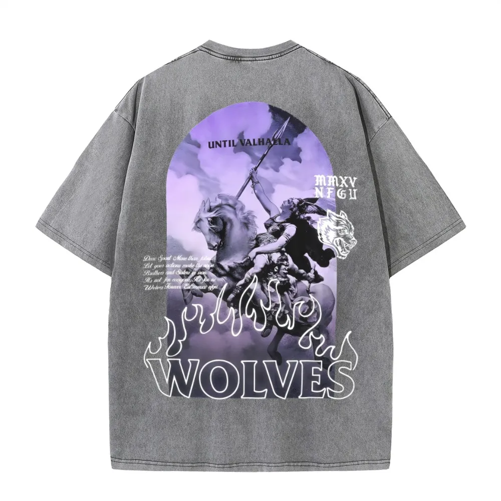 

DARC WOLVES 2024 Summer sports T-shirts Men Outdoor Fitness Training T-shirt Fashion Trend Cotton Elastic Gym Running Tee Shirts