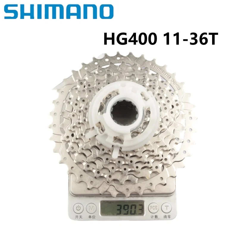 Bicycle Cassette Bike Freewheel Bicycle Parts Shimano HG400 CS-HG400-9 9s Cassette 11-25T 11-32T 11-34t 11-36t MTB 9 Speed Bicycle Freewheel