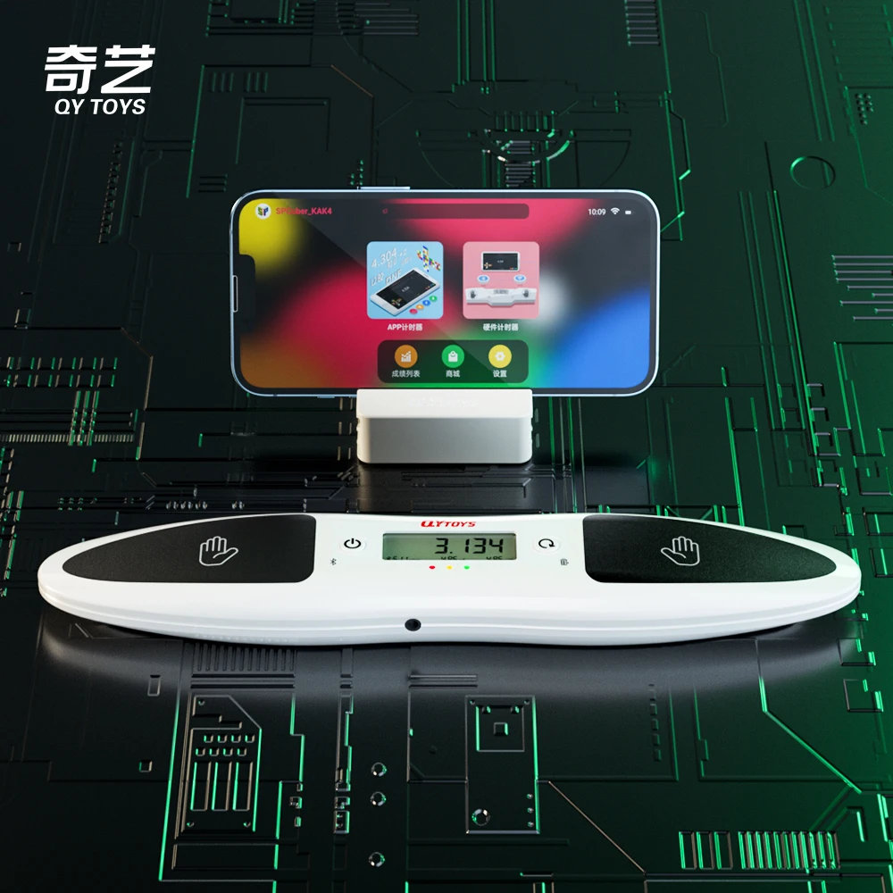 [Picube] QiYi Smart Timer V2 Magic Cube QiYi Timer Professtional Speed Magico Cubo QY Smart Timer for Educational Competition 3