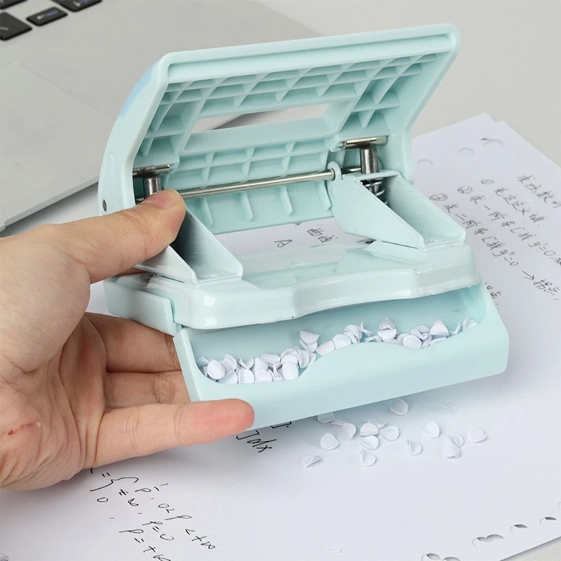 Hole Puncher 0101 0102 0104 two-hole Paper Punch Mini punch Hole-punching  device paper punches for scrapbooking office supplies - AliExpress