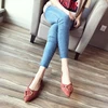 Flat Shoes Women's New Fashion Summer Autumn New Suede Surface Shallow Mouth Pointed Toe Large Size Women's Shoes 4