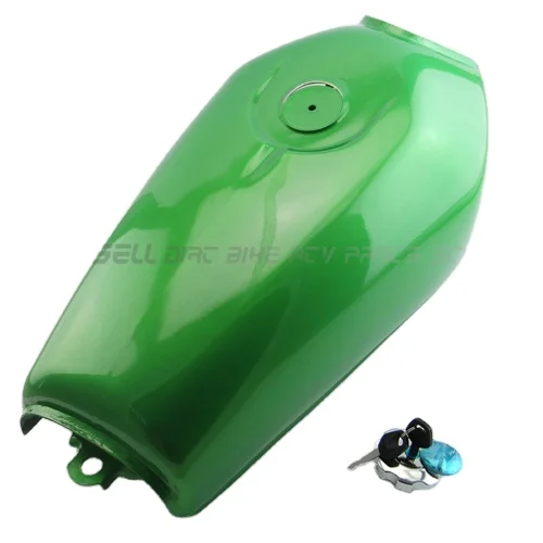 

Motorcycle Vintage Gas FUEL TANK 9L Cafe Racer For HOND-A CG125 CG125S CG250 Paint THICK green