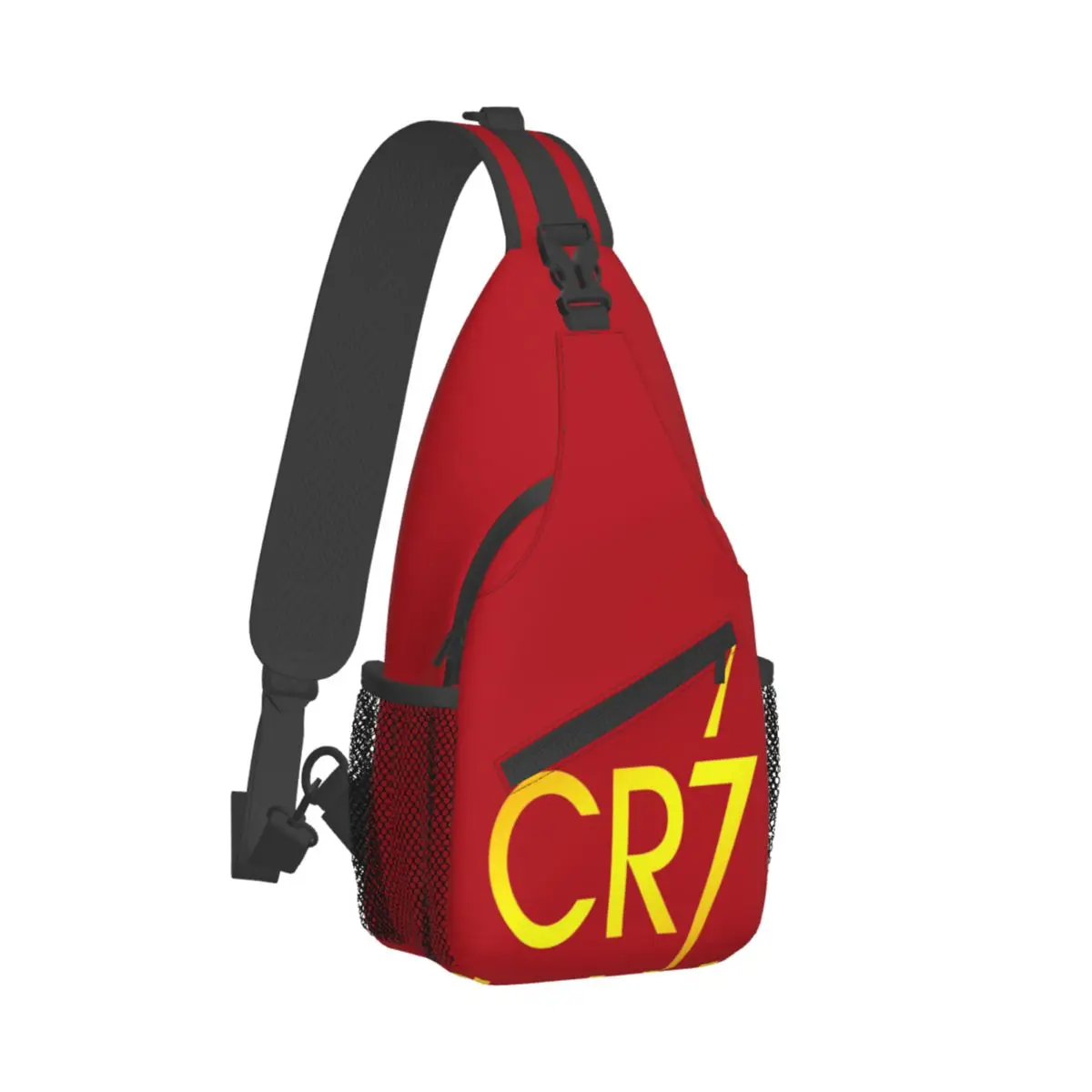 

Cristiano Ronaldo Football Cr7 Crossbody Sling Bag Small Chest Bag Shoulder Backpack Daypack for Hiking Travel Cycling Bag