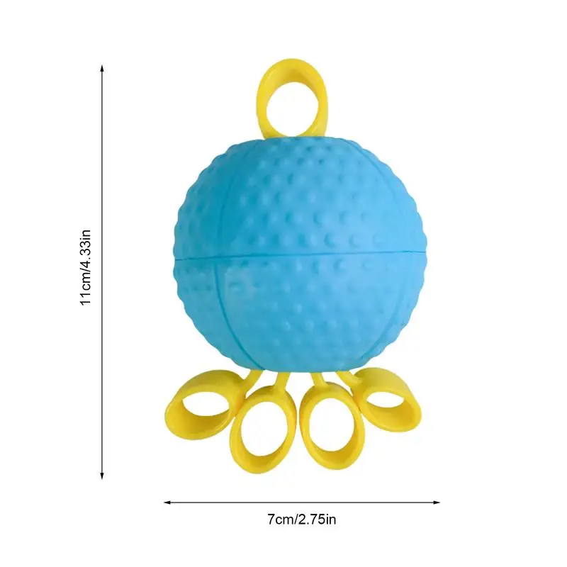 Hand Exercise Balls Stretching Hand Exerciser Finger Exerciser Multi-Functional Squeeze Ball Grips For Strength Training