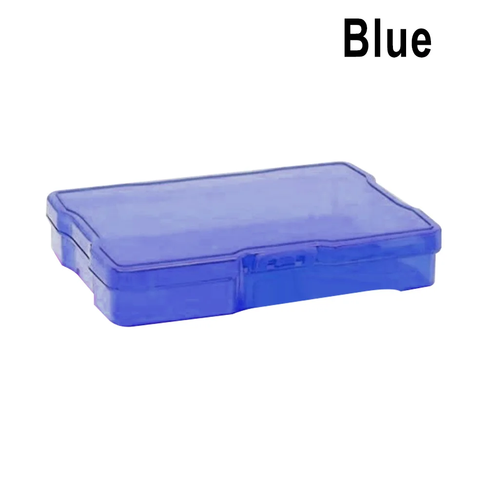 Simple Photo Storage Box Keeper Cases 6 Boxes/16 Boxes Plastic Jewelry  Storage Organizer Suit Colourful