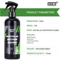 Car Interior Cleaner Agent Ceiling Cleaner Leather Flannel Woven Fabric Water Free Multipurpose Auto Dash Cleaning Tool HGKJ S21 6
