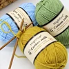 5pcs Cotton Baby Milk Thread Worsted Handmade Wool Line Crochet Cotton yarn For knitting Bargain Wholesale Price 2