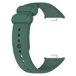 Silicone Smartwatch Replacement Band - Versatile Wrist Strap Accessory for mi band 8 pro (Pine Green)