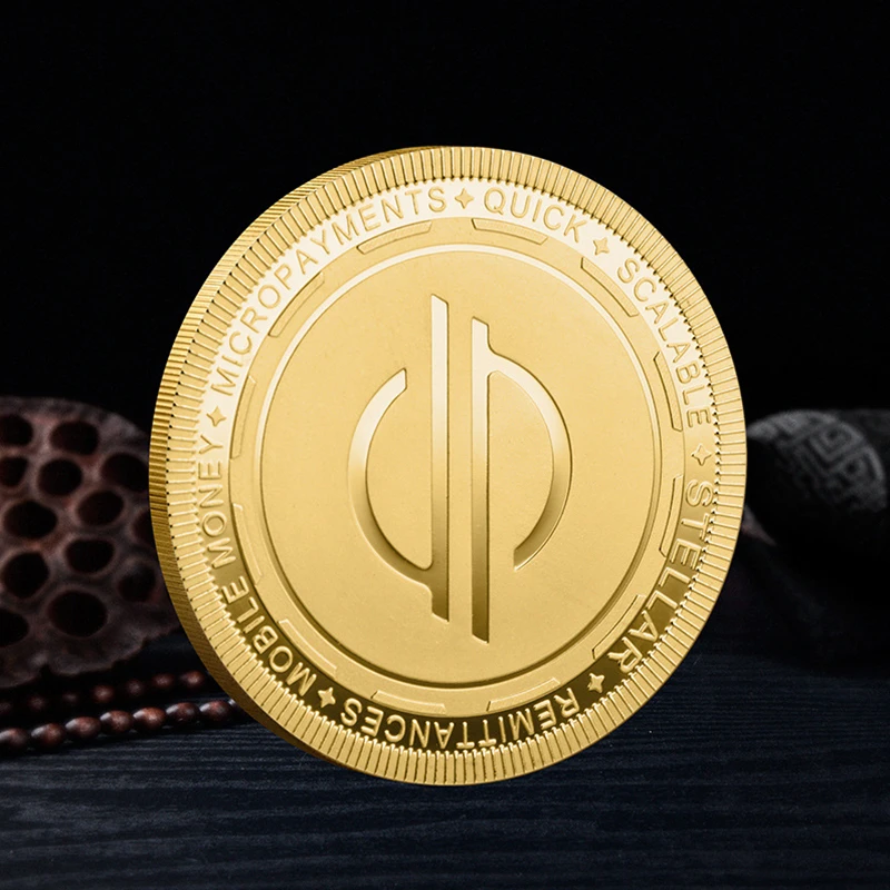 Creative Digital Cryptocurrency Commemorative Metal Coin Collectible