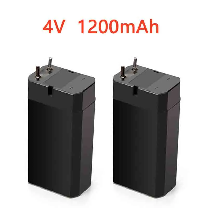 Baterias de Chumbo Recarregáveis para Lâmpada Led Faróis Lanternas Swatte Mosquito Elétrico Novo 4v 1200mah 1.2ah
