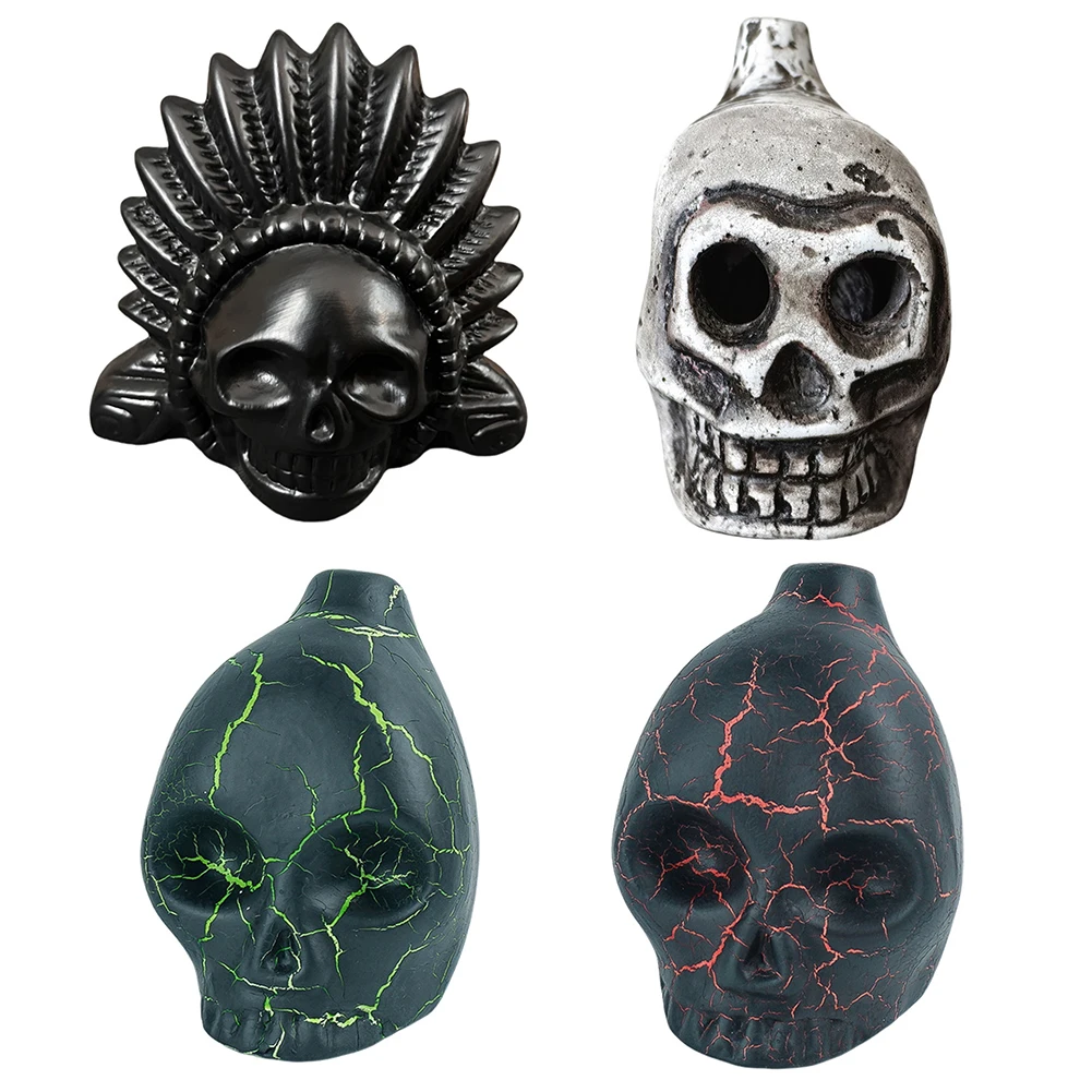Authentische aztekische Pfeife laut gruselige aztekische Todes pfeife schreiende aztekische Kriegs pfeife für Halloween-Streich requisiten Kinder party geschenke – Detail 15