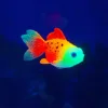 Glow In The Dark Artificial Aquarium Fishes Realistic Moving Floating Colorful Goldfish Fake Fish Ornament for Aquarium Tank 3